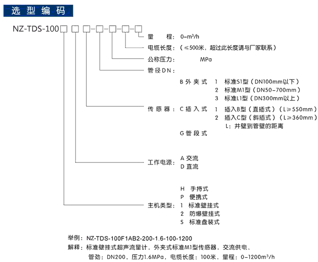 TDS-100H手持式超聲波流量計(jì)